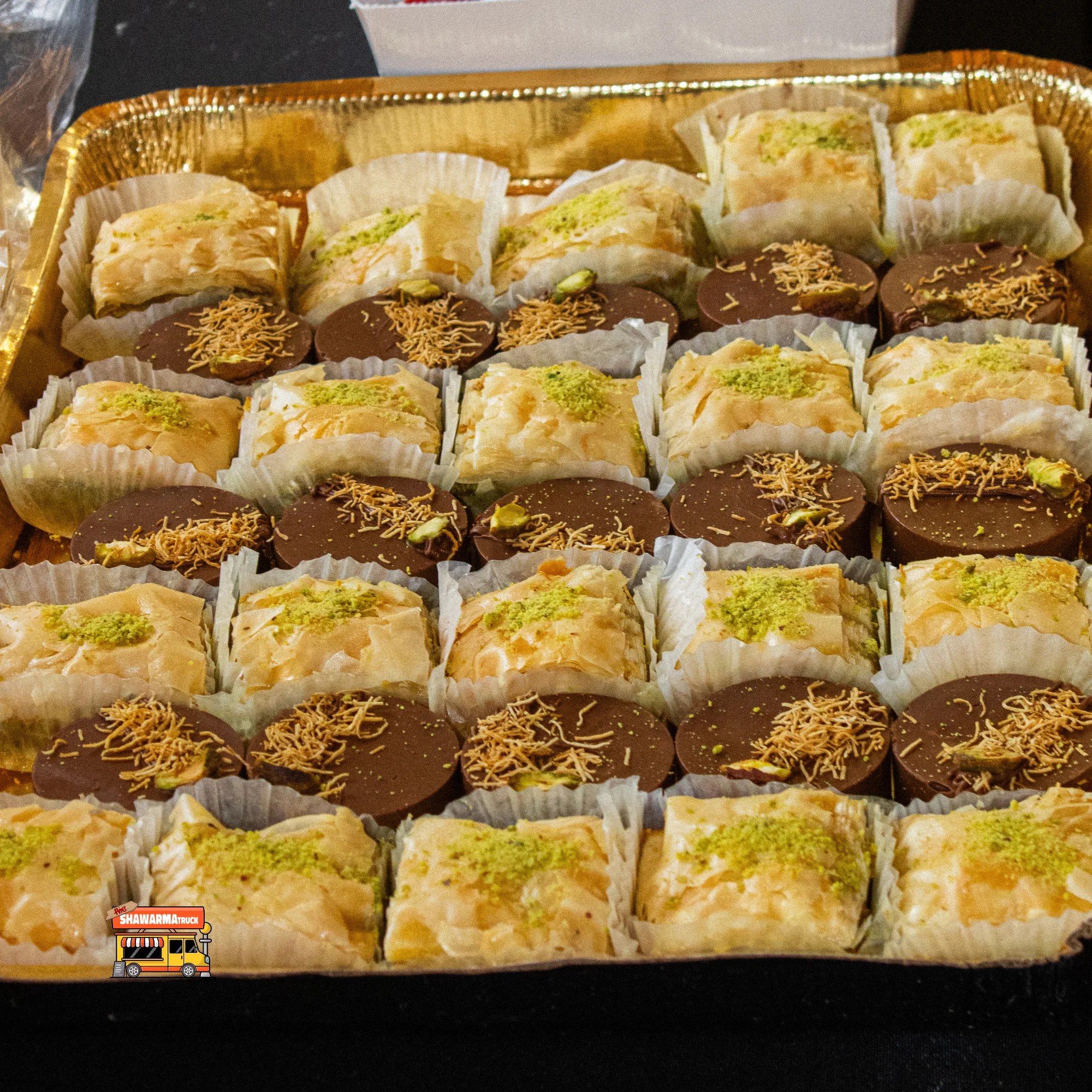 Halal Mediterranean catering menu from The Shawarma Truck Portland