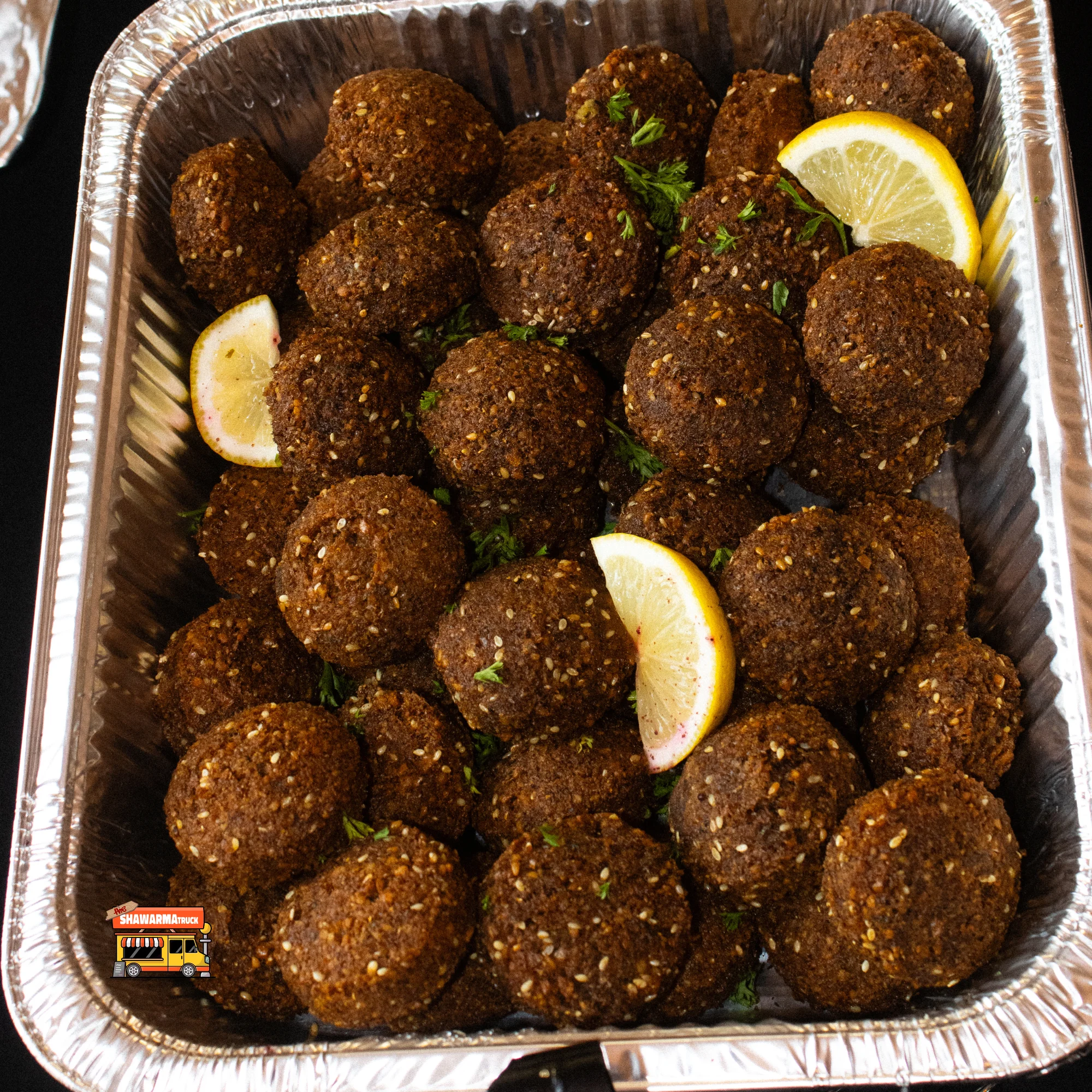 Halal Mediterranean catering menu from The Shawarma Truck Portland