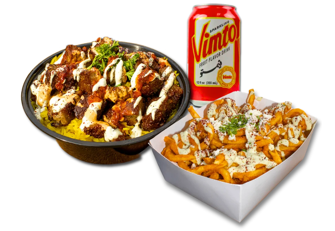 Order halal shawarma online for pickup or delivery from The Shawarma Truck Portland